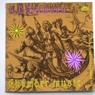 Ars Rediviva Ensemble Telemann Chamber Music LP Supraphon SUA10500 EX/VG 1963 made in the Czech Republic, sleeve is split on spine corners