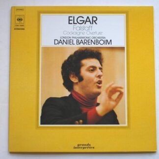 Daniel Barenboim Elgar Falstaff LP CBS 76284 EX/EX 1974 made in Holland, with London Philharmonic Orchestra