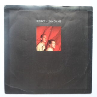 Red Box Lean On Me 7" Sire W8926 EX/VG 1985 picture sleeve