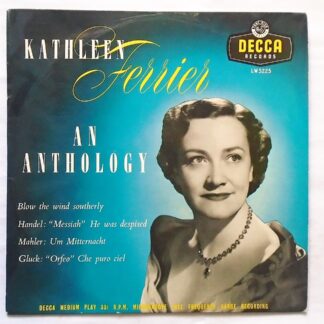 Kathleen Ferrier An Anthology 10"LP Decca LW5225 EX/EX 1956 10 inch LP