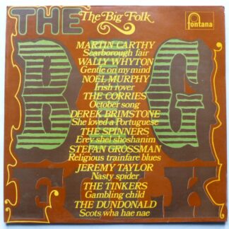 The Big Folk LP Fontana SFXL55 EX/EX 1970s with Martin Carthy, Corries, Stefan Grossman