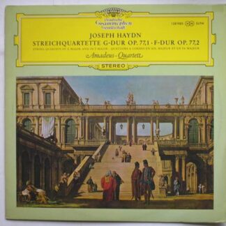 Amadeus Quartet Haydn String Quartets 81 & 82 LP Deutsch Grammophon 138980 EX/EX 1965 made in Germany