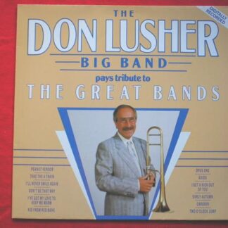 Don Lusher Plays Tribute To The Great Bands LP Horatio Nelson SIV110 EX/EX 1980s