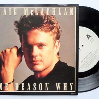 Craig McLachlan One Reason Why 7" Epic 6580677 EX/EX 1992 picture sleeve, made in Holland