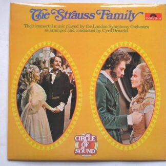 The Strauss Family 2LP Polydor 2659014 EX/EX 1972 double LP arranged by Cyril Ornadel