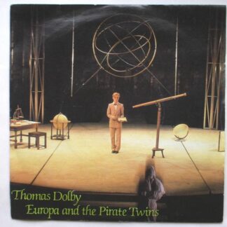Thomas Dolby Europa And The Pirate Twins 7" EMI R6051 EX/VG 1981 picture sleeve, there is handwritten number on label and 2mm drill hole in label rim