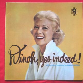 Dinah Shore Dinah Yes Indeed LP World Record Club T408 EX/EX 1960s