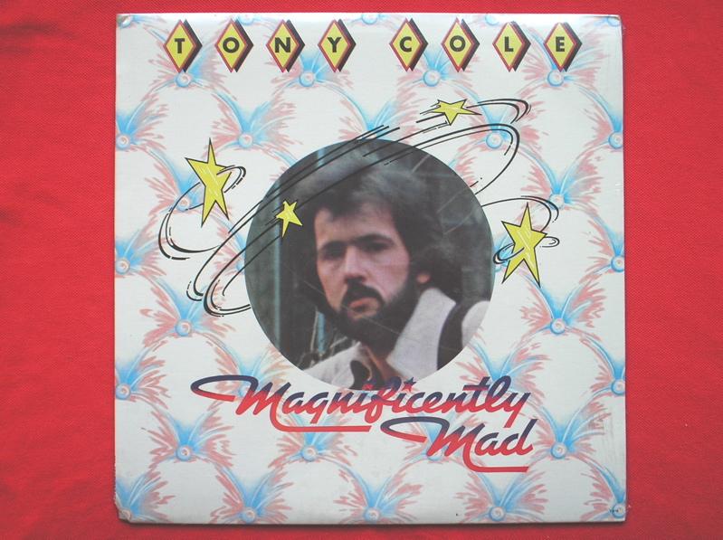 Tony Cole Magnificently Mad LP 20th Century T416 EX/EX 1972 US pressing, with insert, sleeve is snipped at bottom left corner (to mark it for export)"