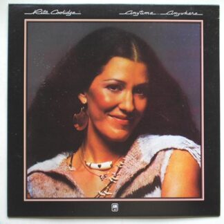 Rita Coolidge Anytime Anywhere LP A&M AMLH64616 EX/EX 1977 with insert