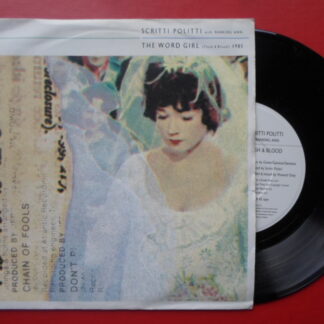 Scritti Politti Word Girl 7" Virgin VS747 EX/EX 1985