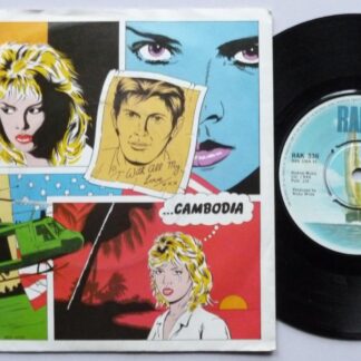 Kim Wilde Cambodia 7" Rak RAK336 VG/VG 1981 picture sleeve