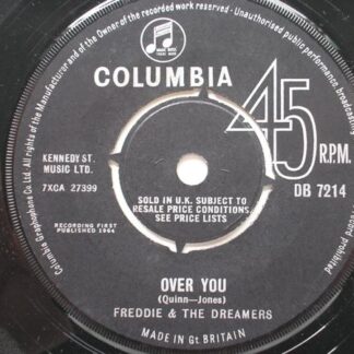 Freddie & Dreamers Over You 7" Columbia DB7214 EX 1964