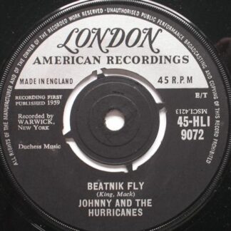 Johnny & Hurricanes Beatnik Fly 7" London HLI9072 EX 1959