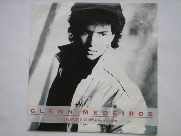 Glenn Medeiros Long And Lasting Love 7" London LON202 EX/VG 1988 picture sleeve