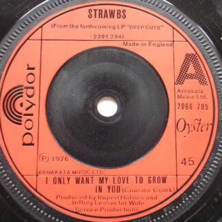 Strawbs I Only Want My Love To Grow In You 7" Polydor 2066705 EX 1976
