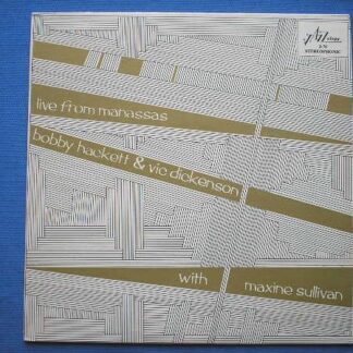 Bobby Hackett Live From Manassas LP Jazzololgy J76 EX/EX 1970s US pressing, with Vic Dickenson & Maxine Sullivan