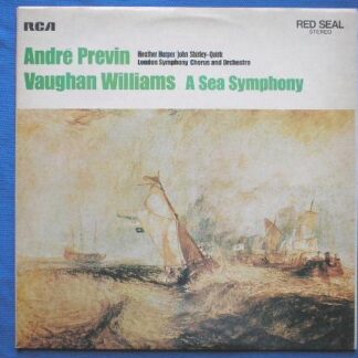Andre Previn A Sea Symphony LP RCA SER5585 EX/EX 1970
