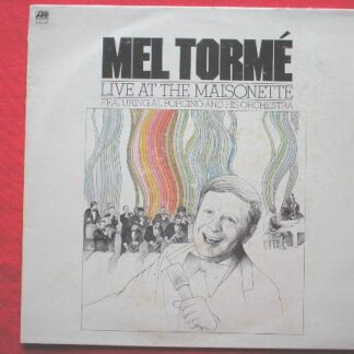 Mel Torme Live At The Maisonette LP Atlantic K50135 EX/EX 1975