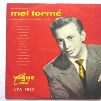 Mel Torme Mel Torme At The Crescendo LP Vogue Coral LVA9004 EX/EX 1956