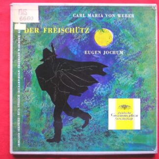 Eugen Jochum Der Freischutz 2LP Deutsch Grammophon 138639-40 EX/VG 1969 2 LPs boxed with booklet, tulip labels, German pressing
