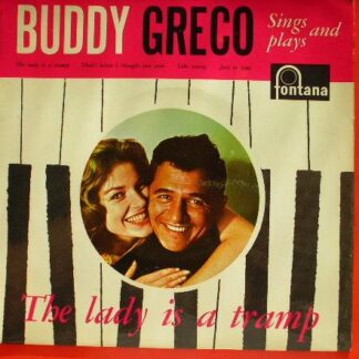 Buddy Greco Sings And Plays EP Fontana TFE17322 EX/EX 1960 picture sleeve has dealer sticker on rear