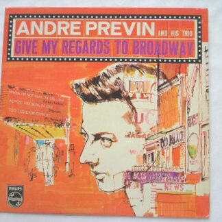 Andre Previn Give My Regards To Broadway EP Philips BBE12415 EX/EX 1960 picture sleeve