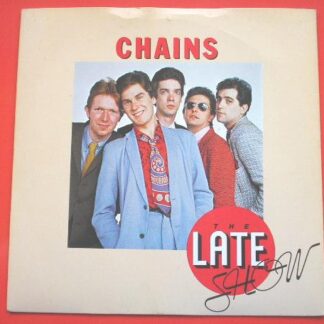 Late Show Chains 7" Decca F13835 EX/EX 1979 picture sleeve, there is handwritten number on label and 2mm drill hole in label rim