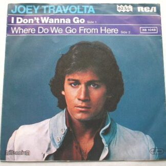 Joey Travolta I Don't Wanna Go 7" RCA XB1048 EX/VG 1978 picture sleeve