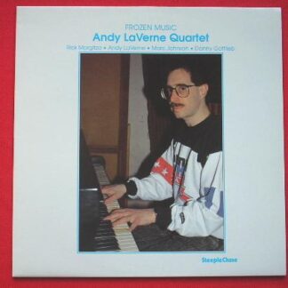 Andy Laverne Frozen Music LP Steeplechase SCS1244 EX/EX 1989 made in Denmark