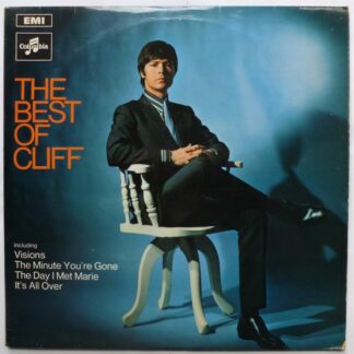 Cliff Richard The Best Of Cliff LP Columbia SCX6343 EX/EX 1970s two EMI boxed logos on label