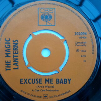 Magic Lanterns Excuse Me Baby 7" CBS 202094 EX 1965