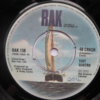 Suzi Quatro 48 Crash 7" Rak RAK158 EX 1973