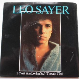 Leo Sayer I Can't Stop Loving You 7" Chrysalis CHS2240 EX /VG 1978