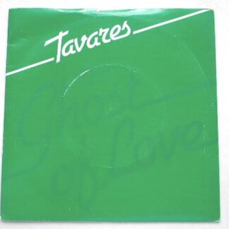 Tavares The Ghost Of Love 7" Capitol CL15968 EX/VG 1978 picture sleeve, green vinyl, there is handwritten number on label and 2mm drill hole in label rim