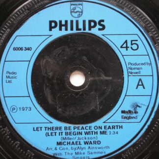 Michael Ward Let There Be Peace On Earth 7" Philips 6006240 EX 1973