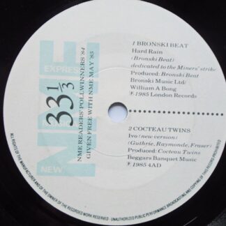 NME Poll Winners 84 EP NME GIV1 EX 1985 with Bronski Beat, Cocteau Twins, Smiths & U2"