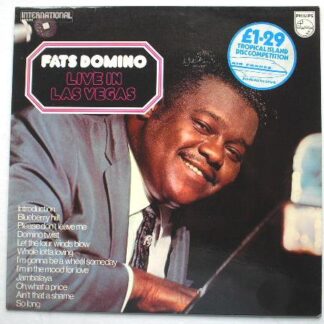 Fats Domino Live In Las Vegas LP Philips 6336217 NM/NM 1970s