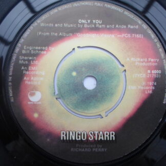 Ringo Starr Only You 7" Apple R6000 EX 1974