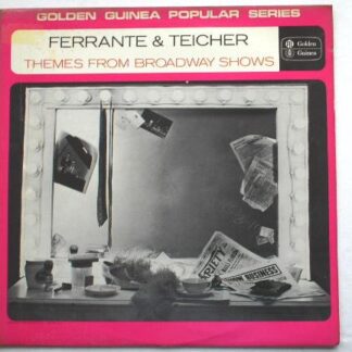 Ferrante & Teicher Themes From Broadway Shows LP Golden Guinea GGL0365 EX/VG 1966