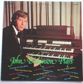John Dickinson John Dickinson Plays LP Grosvener GRS1033 EX/EX 1974 signed