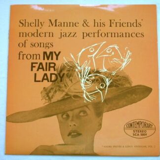 Shelly Manne My Fair Lady LP Contemporary SCA5009 NM/NM 1960s non flipback sleeve