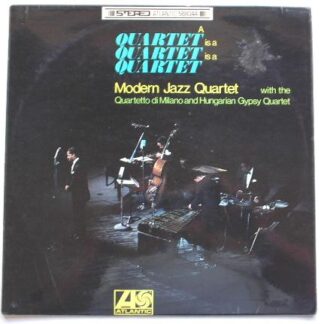 Modern Jazz Quartet A Quartet Is A Quartet Is A Quartet LP Atlantic 588044 EX/VG 1960s red plum label