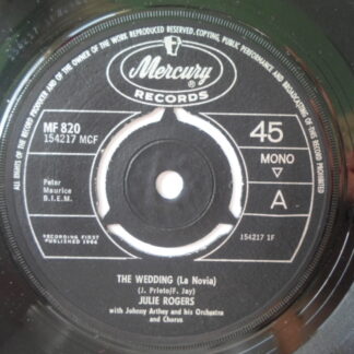 Julie Rogers The Wedding 7" Mercury MF820 EX 1964