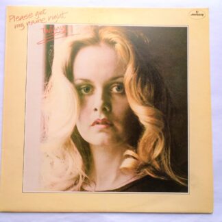 Twiggy Please Get My Name Right LP Mercury 9102601 EX/EX 1977 with poster