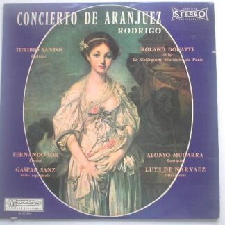 Roland Douatte Concierto De Aranjuez Rodrigo LP Musidisc RC894 EX/VG 1960s French pressing with Musidisc insert