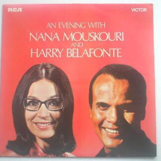 Nana Mouskouri An Evening With Nana Mouskouri & Harry Belafonte LP RCA Victor LSA3031 EX/EX 1970s