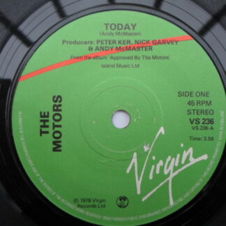 Motors Today 7" Virgin VS236 EX 1978