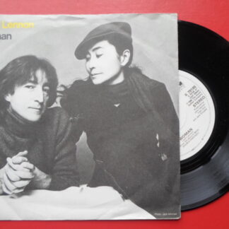 John Lennon Woman 7" Geffen K79195 EX/VG 1980 picture sleeve, b-side by Yoko Ono