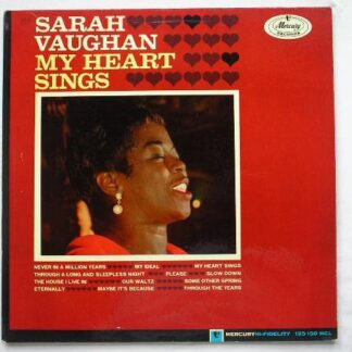 Sarah Vaughan My Heart Sings LP Mercury 20042MCL EX/EX 1961