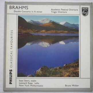 Bruno Walter Brahms LP Philips GBL5614 EX/EX 1960s with Isaac Stern on violin